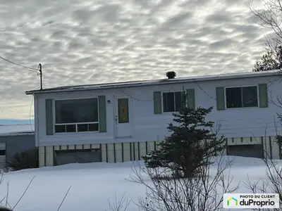 Maison construite en 1974, un seul propriétaire. Située dans une petite ville où il fait bon vivre....