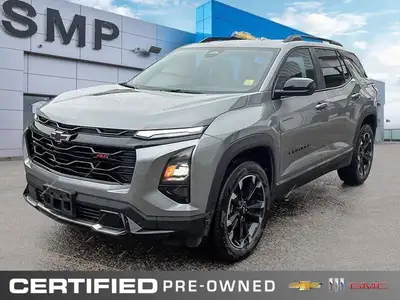Saskatoon Motor Products - Recent Arrival! 2025 Chevrolet Equinox RS - Certified GM Certified Detail...