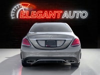 2019 Mercedes Benz C-300 AMG Spor PKG Grey Exterior on Black Interior comes with Navigation and Back... (image 4)