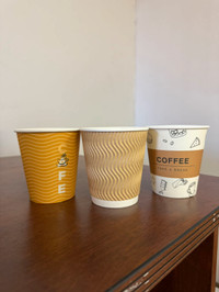 Paper Cups - Single & Double-Wall Options
