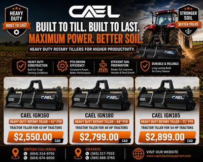 Upgrade your tractors capabilities with Capital Auto Equipments premium range of Tractor Attachments...