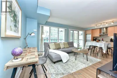 Welcome to this beautifully appointed one-bedroom condo, crafted by Del Property, located in the vib...