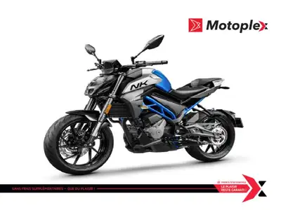 Motoplex St-Eustache 300NK Garantie 5 ans Groupe Motopropulseur. La 300NK est une moto legere et agi...
