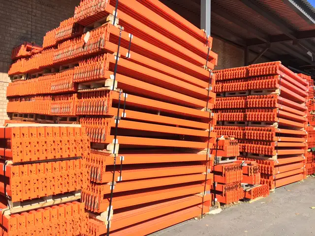 NEW AND USED PALLET RACKING BEAMS - VARIOUS SIZES - CALL NOW in Industrial Shelving & Racking in Brantford - Image 5