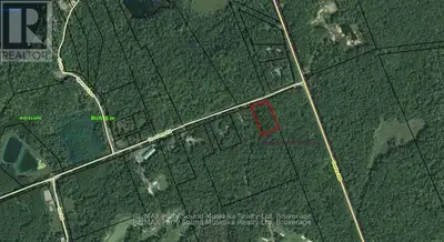 1.5-acre building lot just outside of the village of McKellar and very close to the Ridge at Manitou...