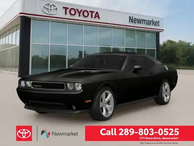 Experience the thrill of driving with the 2014 Dodge Challenger R/T Classic. This striking Black cou...