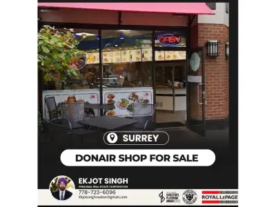 Rare opportunity to acquire a donair shop (asset sale) located in a prime, high-exposure area of Sou...