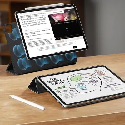ESR iPad Air Case iPad Pro Powerful Magnetic Slim Trifold Stand, View more