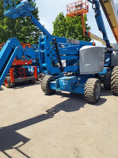 2014 YEAR GENIE Z45/25J RT, 4X4 WITH JIB 2983 HRS APPROX. Note: All machines are part of our active...