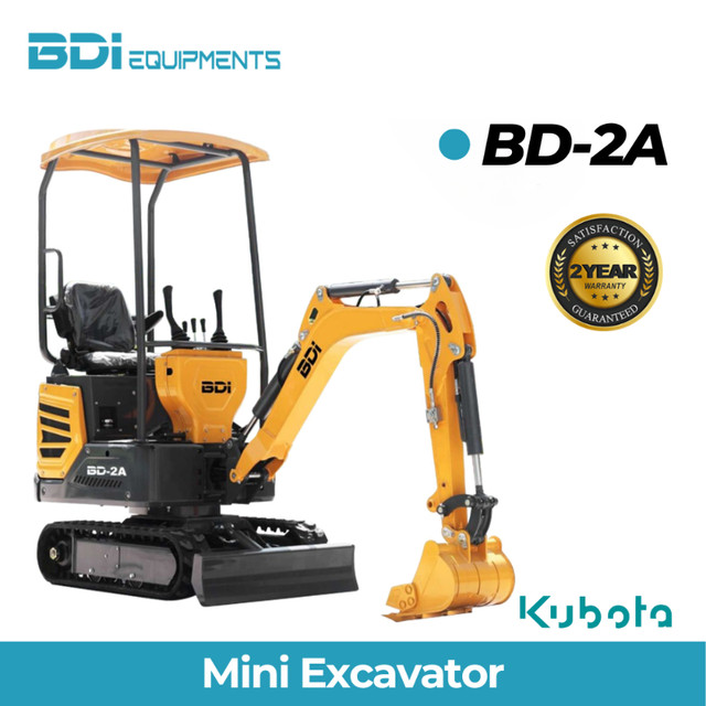 ⭐️In Stock BDI  1.2/1.8Ton Mini Excavators, Kubota Engine in Farming Equipment in Markham / York Region