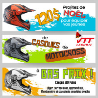 CASQUE de MOTOCROSS à BAS PRIX!