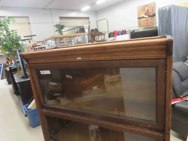 Oak Lawyers Stacking Bookcase plus Top + Bottom in Arts & Collectibles in Brandon - Image 3