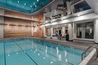 3 et demi tout inclus et meublé avec piscine intérieure et gym