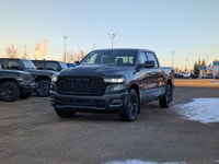 The 2025 Ram 1500 Sport in Granite Crystal Metallic combines bold, athletic styling with advanced te... (image 1)