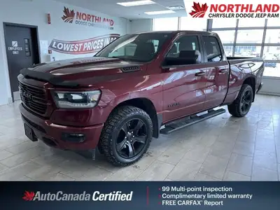 This 2021 Ram 1500 Sport Quad Cab delivers the perfect mix of performance, capability, and smart des...