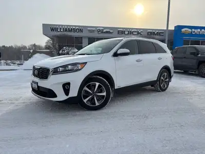 Welcome to Williamson GM Uxbridge 2019 Ebony Black Kia Sorento EX | AWD | Leather Heated Seats |AWD....