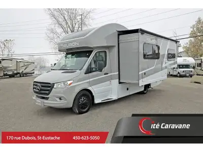 Thor Motor Coach Tiburon Mercedes Diesel Sprinter modèle 24TT + crics hydraulics Ce véhicule récréat...