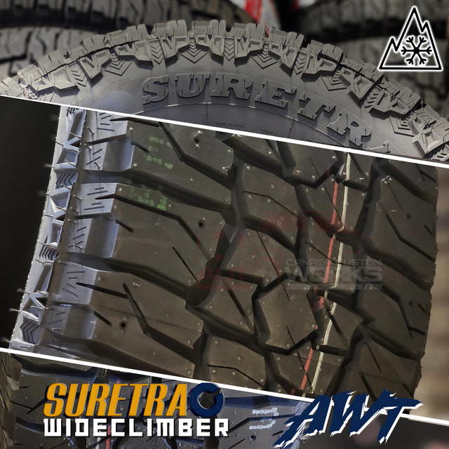 BRAND NEW Snowflake Rated AWT! 285/55R20 $1190 FULL SET OF TIRES in Tires & Rims in Edmonton - Image 3