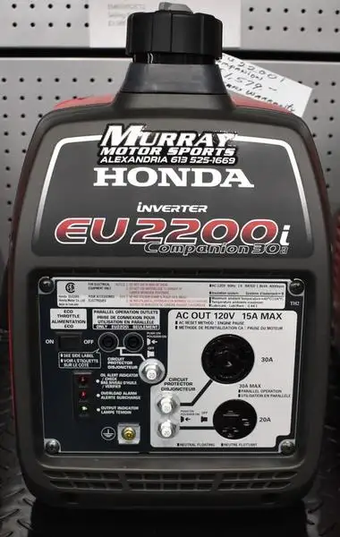 2026 honda eu2200 i companion in Travel Trailers & Campers in Ottawa - Image 2