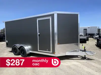 Canadian Mennonite Built Aluminum Enclosed Cargo Trailer is $13,790.00 or $275.78/month! Ord: E2087-...
