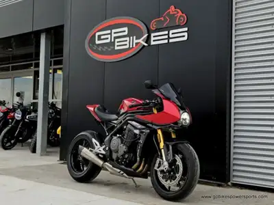 Credit approved in minutes* OACJust...CLICK HERE 2023 Triumph Speed Triple 1200 RR Red Hopper Storm...
