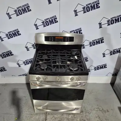 Used GE Gas Stove  5 Burners Stainless PGB930SETSS 30″, View more