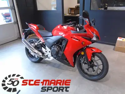 Honda CBR500 2013 avec 15 061KM, idéal pour débuter. Inspection et tune-up inclus. Financement facil...