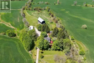 Picture perfect setting on 84+ beautiful acres in the heart of Halton Hills Country! Fabulous tree-l...