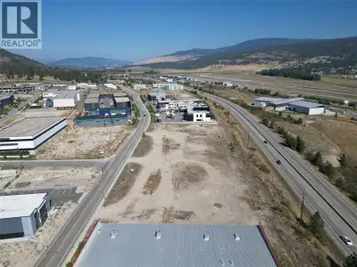 For Lease -1985 & 2025 Pier Mac Way, Kelowna BC. 2.144 acres of flat I-2 land located directly acros...
