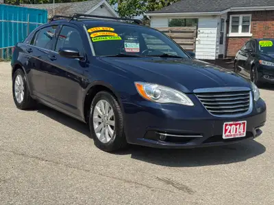2014 CHRYSLER 200 TOURING, 4CYL 2.4L ENGINE CERTIFIED ……. GAS SAVER ……. HEATED SEATS 4CYL / 2.4 LITE...