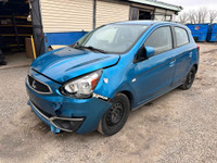 **OUT FOR PARTS!!** WS7712 2017 MITSUBISHI MIRAGE
