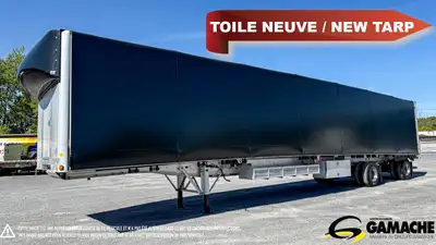 Trailer / Remorque - # STOCK: R-36901 2018 FONTAINE 53' ROLLING TARP ALUMINIUM ''REVOLUTION 52'' REM...