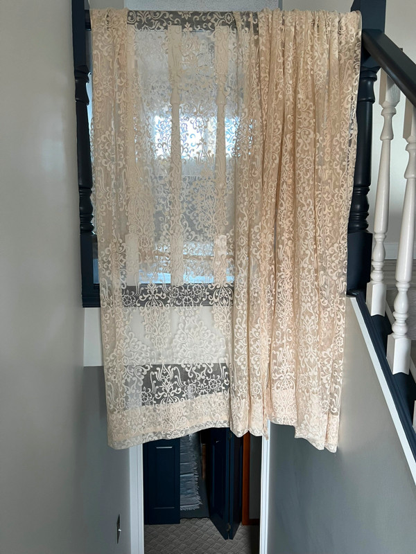 Lace Curtains in Window Treatments in Red Deer - Image 2