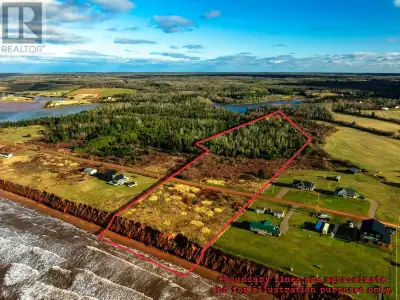 Waterfront Acreage Available! Set on the peaceful western shore of Prince Edward Island, this 11.36-...