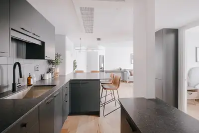 Superbe 4 et demi rénové et tout inclus dans un nouveau projet locatif sur la rue St-Jean : OSTRA. C...