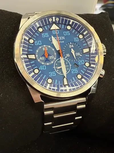 Citizen Eco Drive Avion Chronograph Watch - 45mm, View more