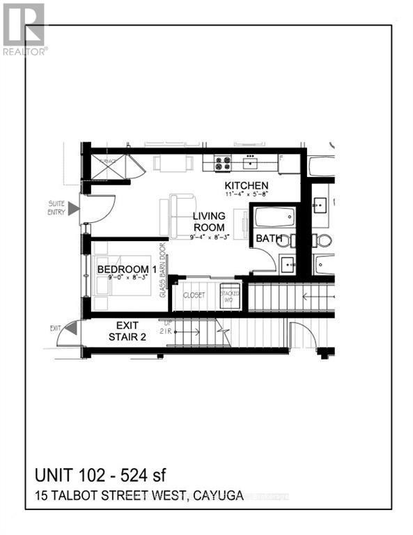 #102 -15 TALBOT ST W Haldimand, Ontario in Condos for Sale in Hamilton - Image 2