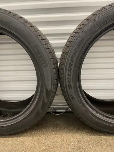 Pair2: 275/45R20 110V XL Pirelli Scorpion Verde All Season. FIRM $180: Two Used All Seasons Tires. F...