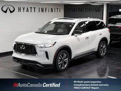 Only 34,500 kms.The 2022 INFINITI QX60 LUXE marks the debut of INFINITI's second-generation redesign...