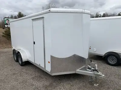 Neo All-Aluminum 7'x16' Enclosed Cargo Trailer - Loaded with standard features like 78.5in. Interior...