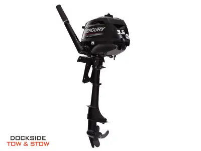 The Mercury 3.5 MH 4-Stroke is a compact and portable outboard motor ideal for small boats, inflatab...