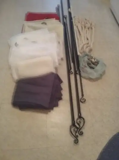 Rideaux pour l'entrée, cuisine, chambres, salle de bain, View more