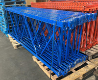 10' H x 42" D REDIRACK USED uprights Pallet Racking