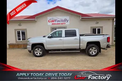 Just Arrived ! 2017 Chevrolet Silverado 1500 2LT Z71 Crew Cab 4x4 Premium Comfort • Aggressive Styli...