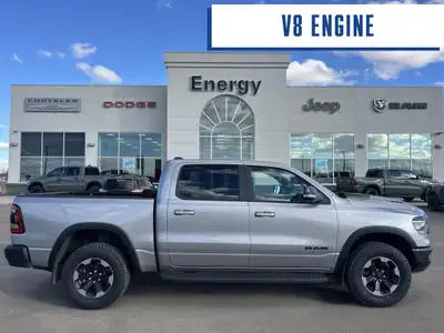Discover rugged capability and modern style with the 2020 RAM 1500 Rebel, now available at Energy Ch...