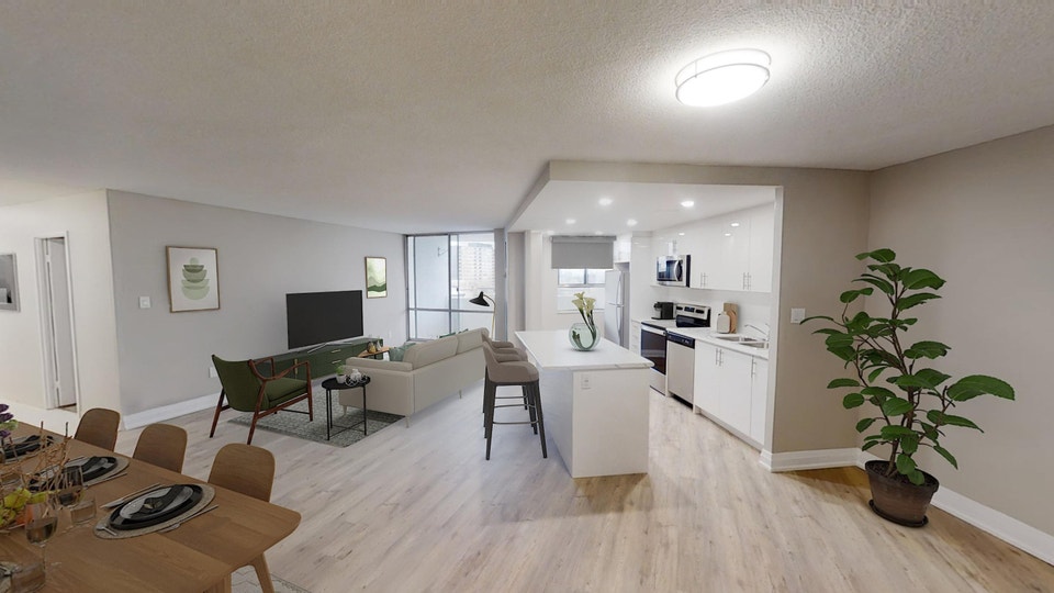 63, 73 & 120 Widdicombe Hill Blvd. - One Bedroom Apartment Apart 2
