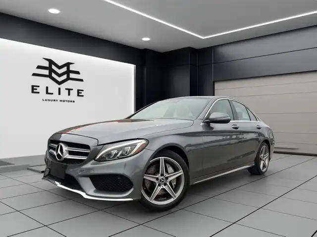 2018 Mercedes-Benz C-Class C300 4MATIC - AMG PKG - SUNROOF - LEA in Cars & Trucks in Oakville / Halton Region - Image 4