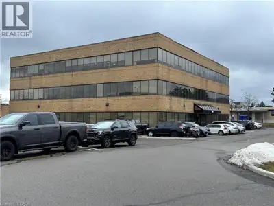 Suite 201 2782 square feet. Located north of the QEW one property to the east of Guelph Line. Presen...