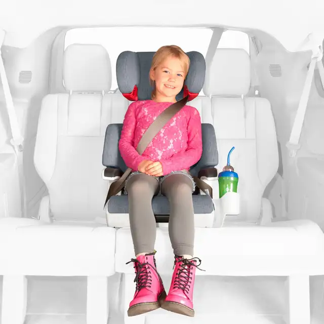 Clek Oobr High Back Booster Seat with Adjustable Headrest in Strollers, Carriers & Car Seats in Calgary - Image 5
