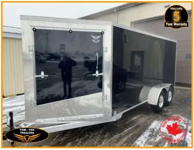 For sale is a Tow Tek Trailers 7 x 25 Drive on /Drive off snowmobile / Cargo trailer. You are buying...